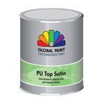 Global Paint PU Top Satin 0,5 Liter Wit*