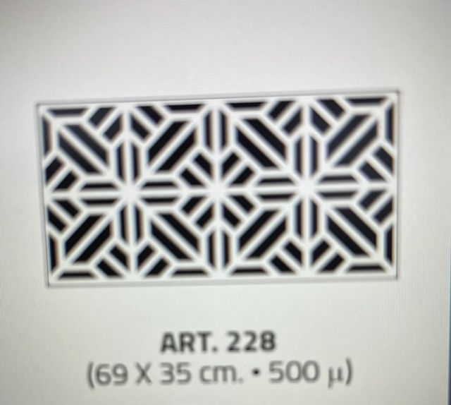 valpaint stuc design stencil 228